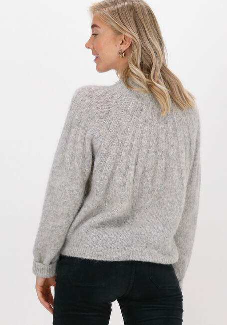 Lichtgrijze BY-BAR Trui ZOE PULLOVER - large