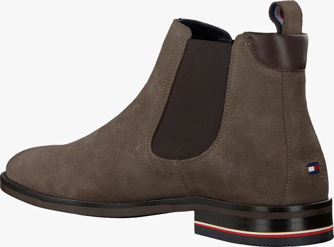 Taupe TOMMY HILFIGER Chelsea boots SIGNATURE HILFIGER CHELSEA - large