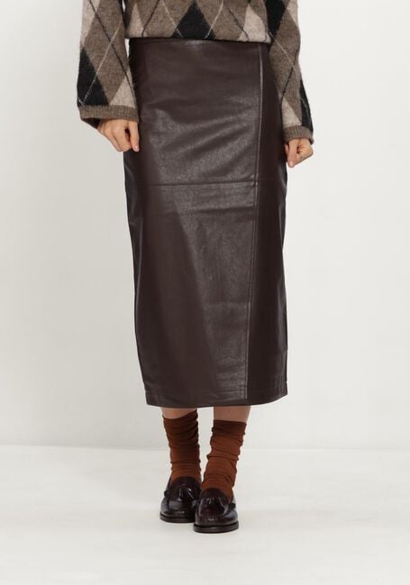 Bruine GRACE & MILA Midirok SKIRT - large