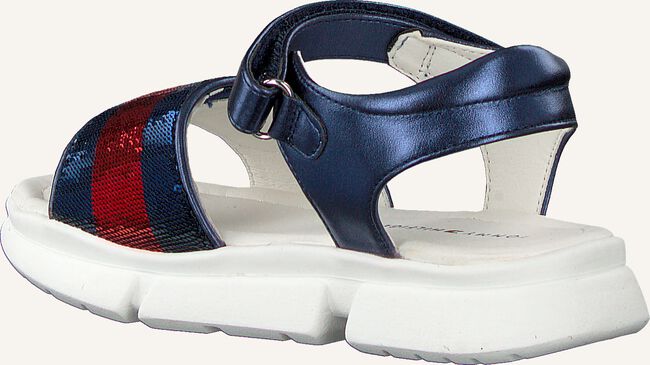 Blauwe TOMMY HILFIGER Platte sandalen VELCRO SANDAL Blauwe TOMMY HILFIGER Platte sandalen VELCRO SANDAL - large