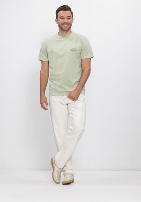 Groene DSTREZZED T-shirt NICKOLAS TEE - large