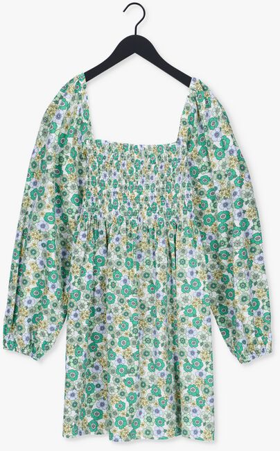 Groene ENVII Mini jurk ENLORI LS DRESS AOP 6731 - large