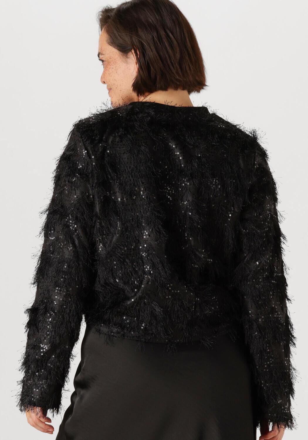 AIMEE THE LABEL Dames Truien & Vesten Franka Zwart