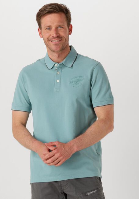 Blauwe PME LEGEND Polo STRETCH PIQUE PACKAGE - large