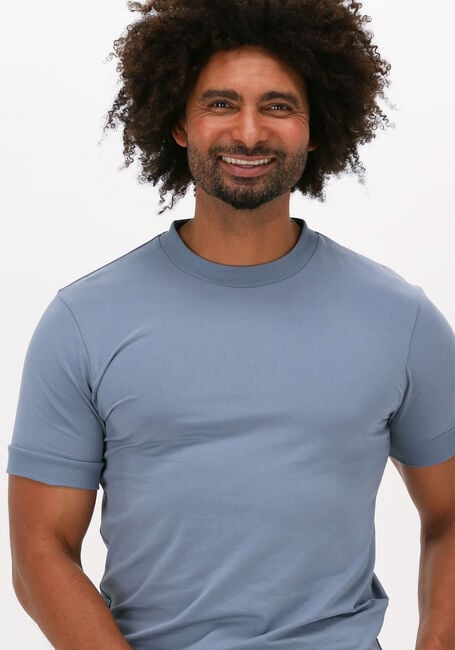 Lichtblauwe DRYKORN T-shirt ANTON 520062 - large