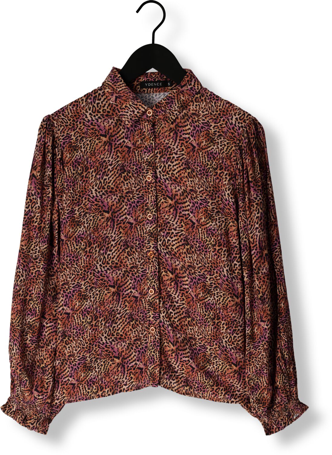 YDENCE Dames Blouses Blouse Alyssa Bruin