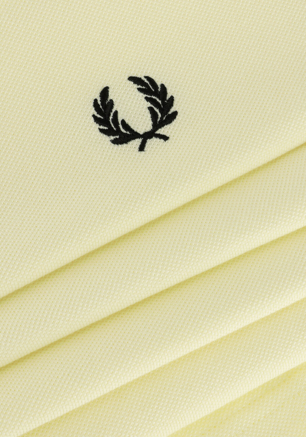 Butter yellow FRED PERRY Polo PLAIN FRED PERRY SHIRT - large