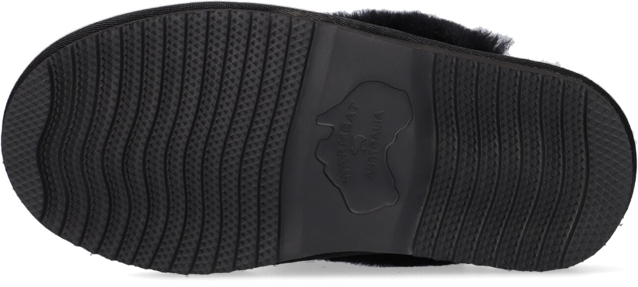 Warmbat Meisjes Pantoffels Flurry Kids - Zwart, foto 4