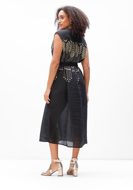 Zwarte GREEK ARCHAIC KORI Jurken S26K-4083196 - large