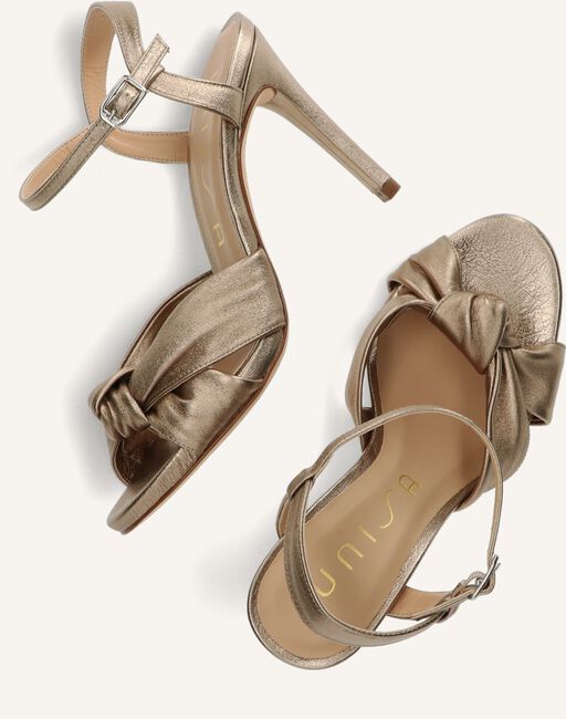 Bronzen UNISA Platte sandalen YEBO Bronzen UNISA Platte sandalen YEBO - large