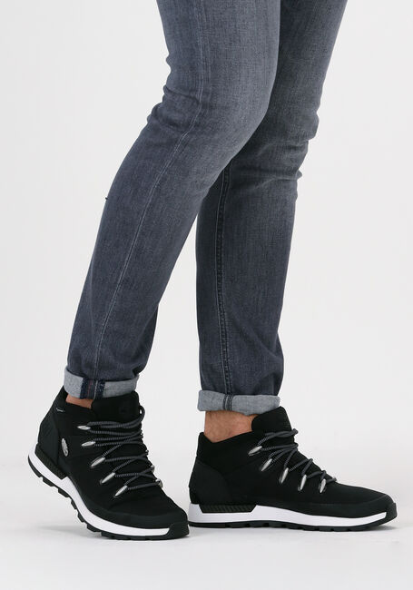 Zwarte TIMBERLAND Veterboots SPRINT TREKKER MID FABRIC - large