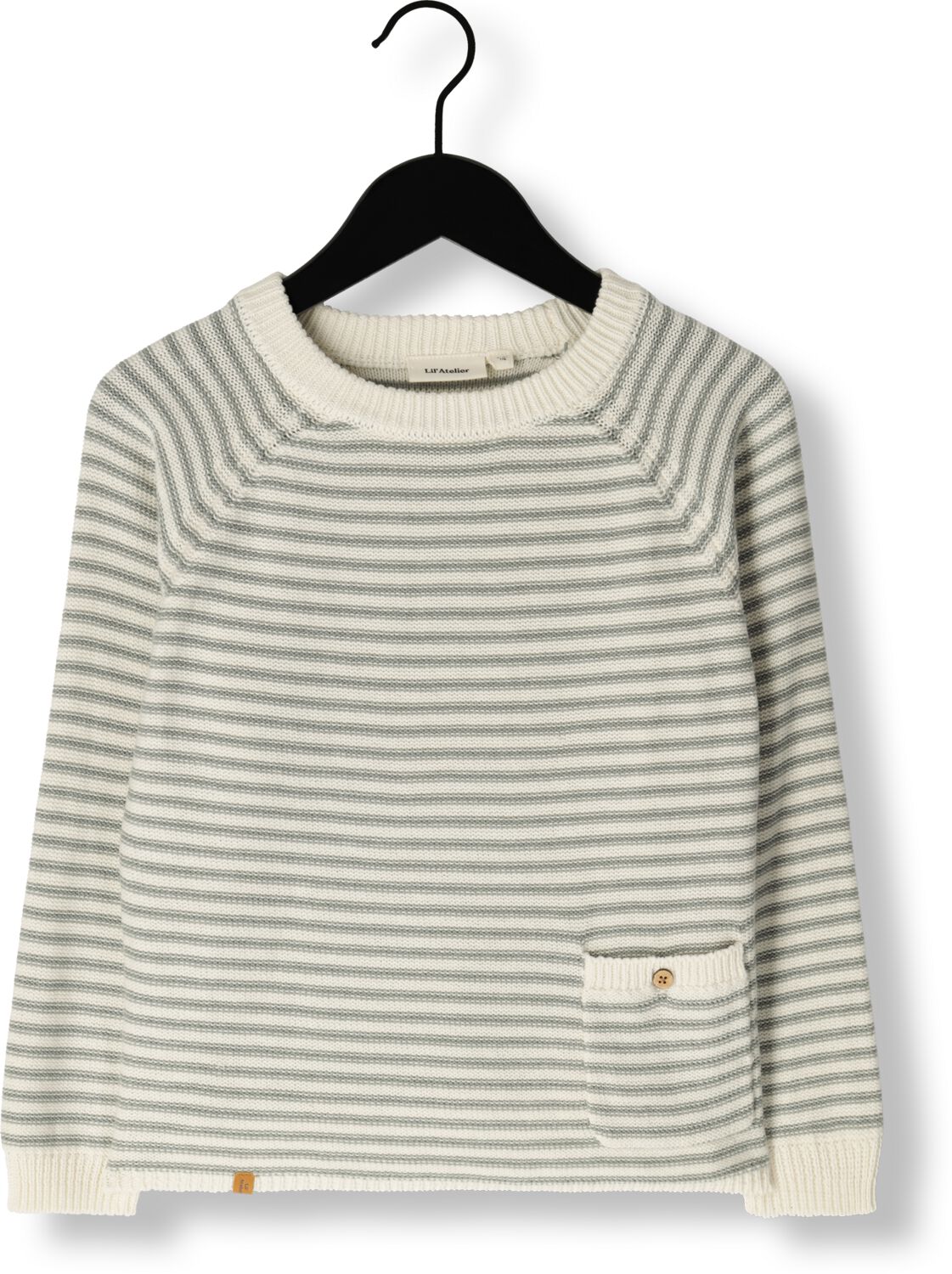 LIL' ATELIER Jongens Truien & Vesten Nmmkadin Ls Knit Ecru