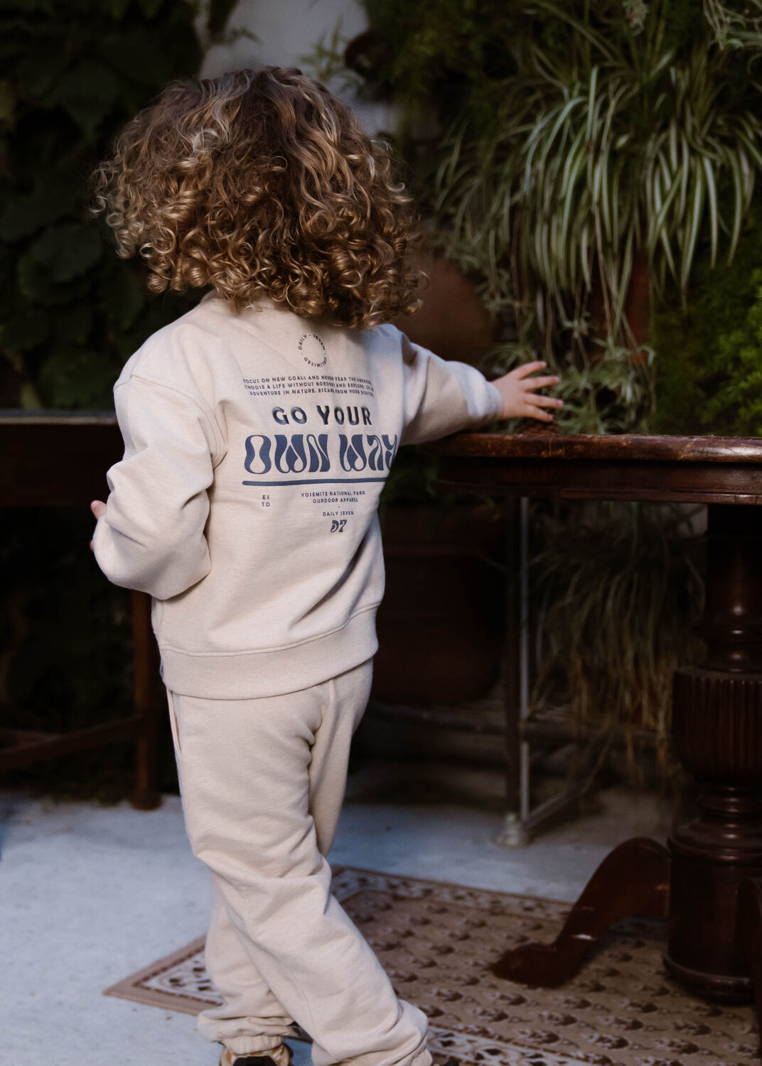 Beige DAILY7 Joggingbroek JOGPANTS D7 - large