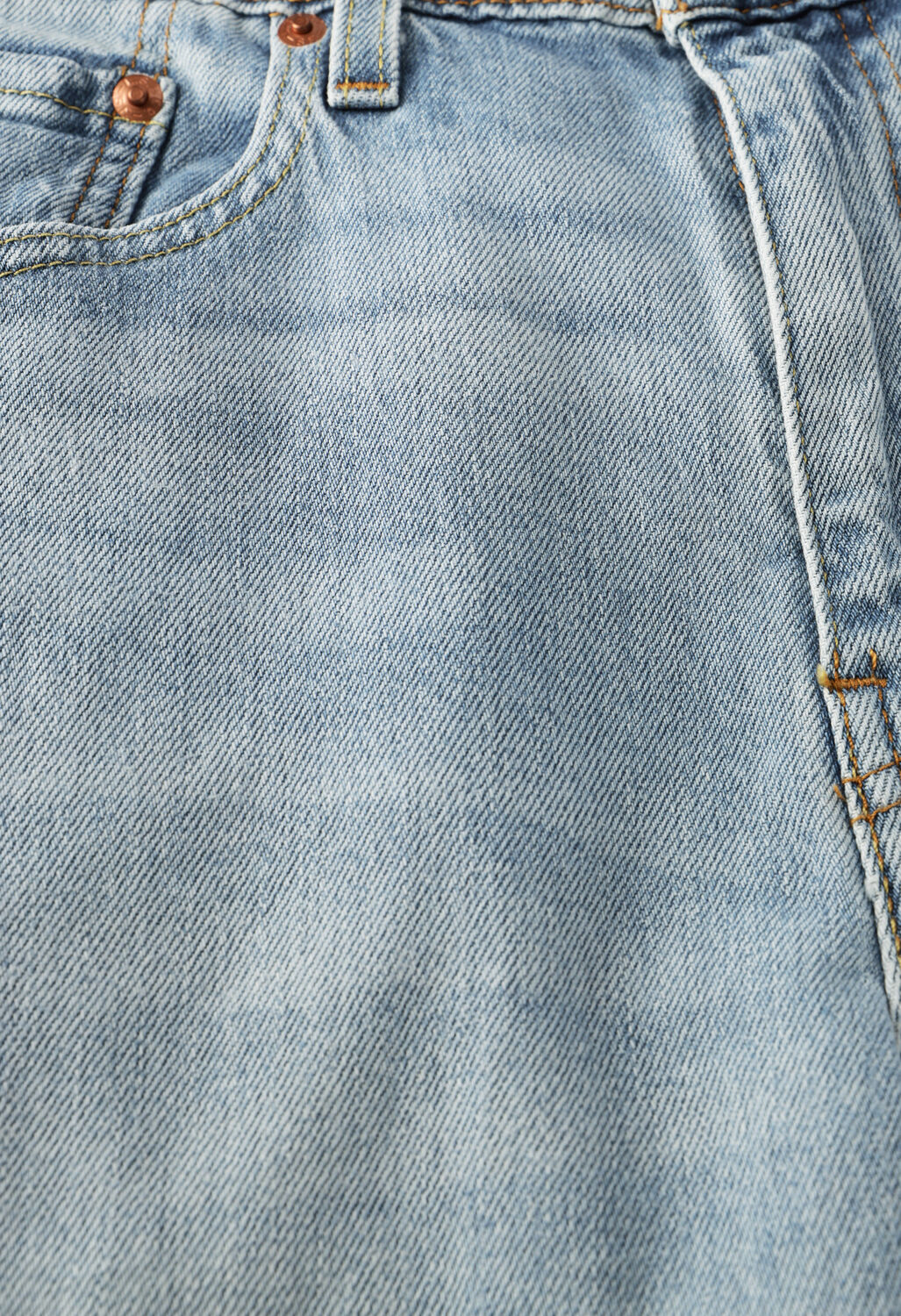 Lichtblauwe LEVI'S Straight leg jeans 502 TAPER - large