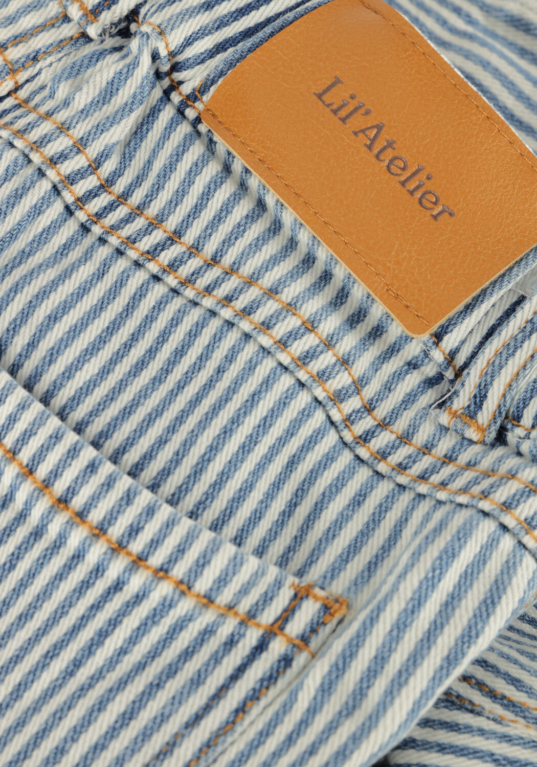 Blauwe LIL' ATELIER Shorts NMMHALFDAN LOOSE SHORTS 4001-HS LIL - large