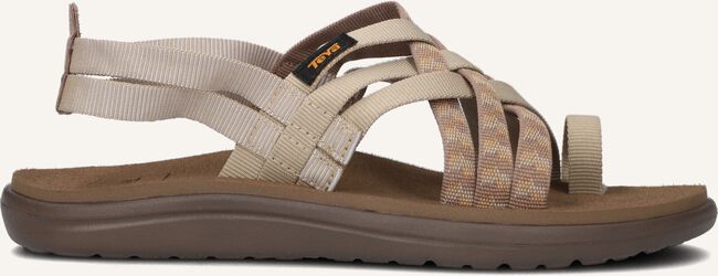 Taupe TEVA Platte sandalen W VOYA STRAPPY Taupe TEVA Platte sandalen W VOYA STRAPPY - large