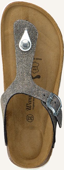 Zilveren WARMBAT Teenslippers SCHLOBBERG JUANPOVEDA Zilveren WARMBAT Teenslippers SCHLOBBERG JUANPOVEDA - large