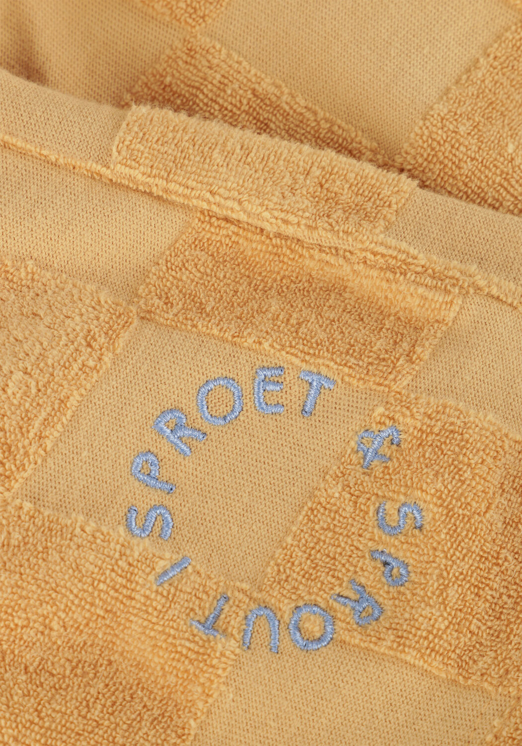 Sproet & Sprout Jongens Broeken Shorts Terry Blocks Cognac