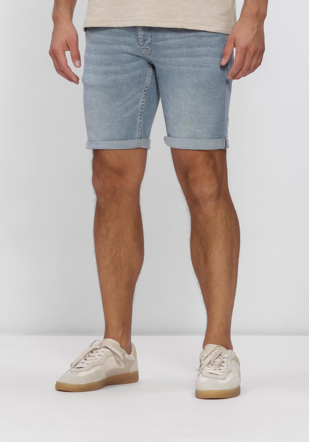 Blauwe PURE PATH Shorts THE STEVE SKINNY FIT SHORT - large