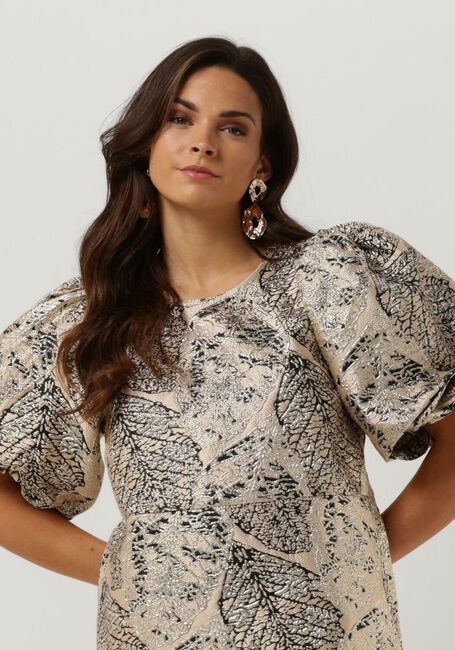 Zwarte CO'COUTURE Mini jurk GINA JACQUARD DRESS - large