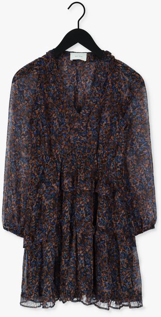 Bruine NEO NOIR Mini jurk VIDDI DARK BLOSSOM DRESS - large