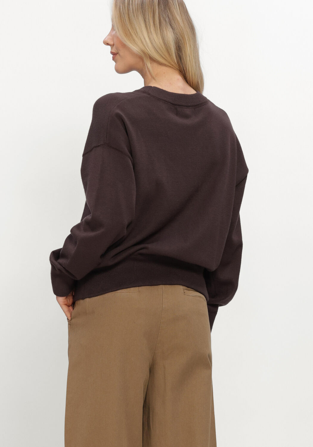 Bruine WITHBLACK Sweater WBLMARGOT LS PULLOVER - large