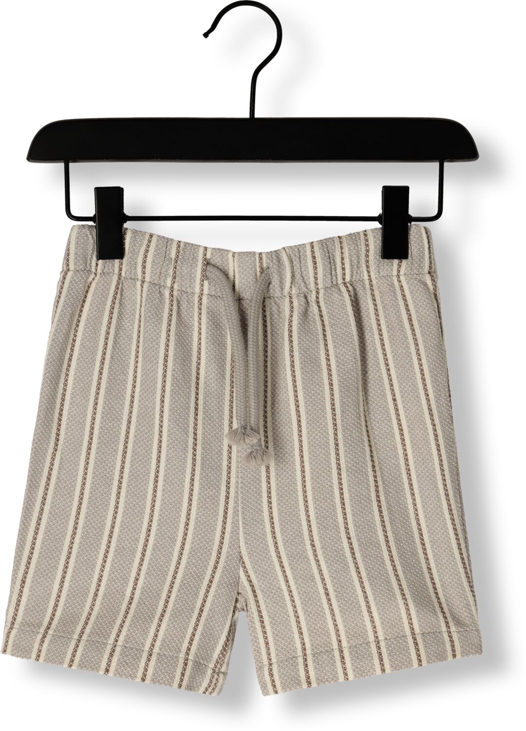 LIL' ATELIER Jongens Broeken Nmmfrede Stripe Loose Shorts Lil Taupe
