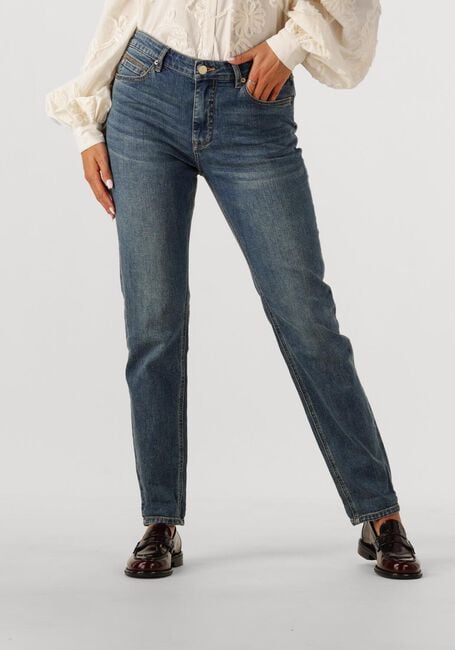 Blauwe SUMMUM Straight leg jeans TAPERED JEANS LIGHT WEIGHT COTTON - large