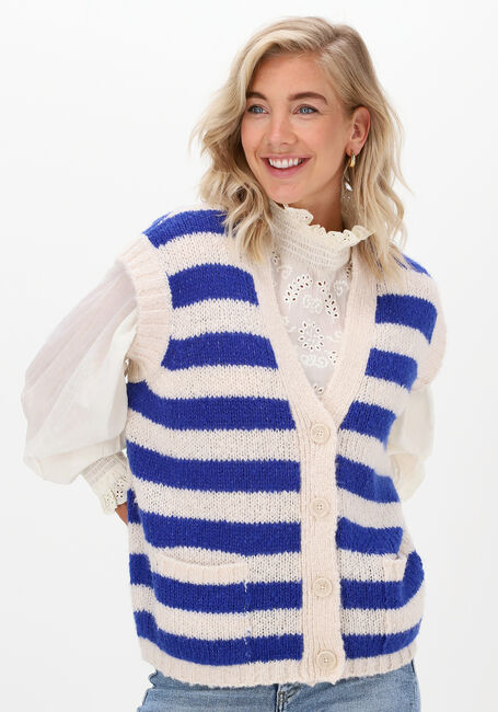 Blauwe LOLLYS LAUNDRY Spencer CELINE VEST - large