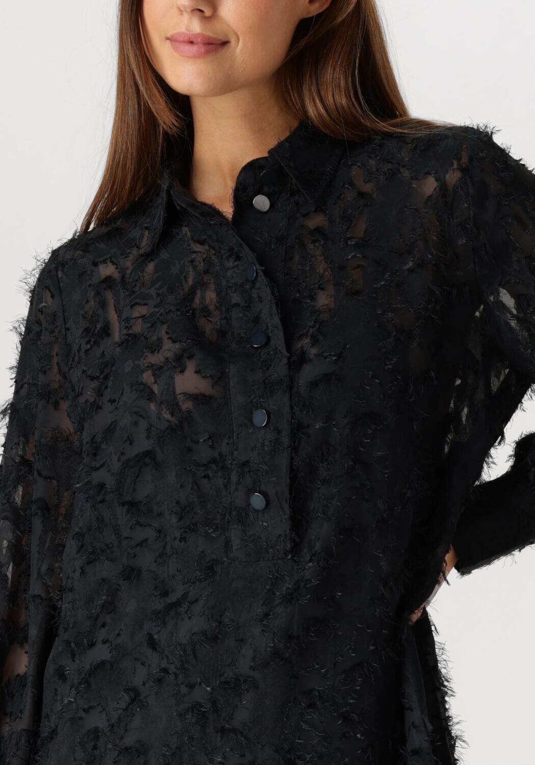 SECOND FEMALE Dames Jurken Carey Tunic Dress Grijs