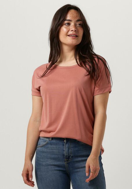 Oranje MSCH COPENHAGEN T-shirt FENYA MODAL TEE - large