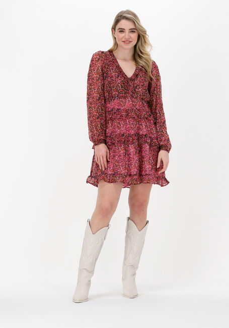 Roze NEO NOIR Mini jurk VIDDI DARK BLOSSOM DRESS - large