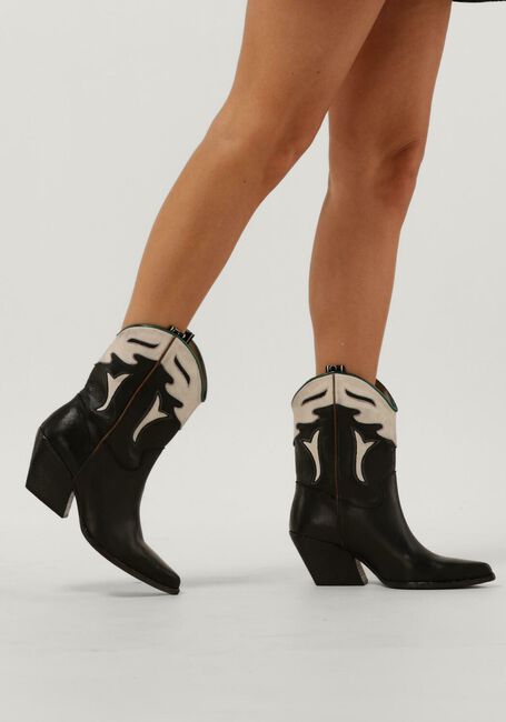 Zwarte ELENA IACHI Cowboylaarzen E2016 - large
