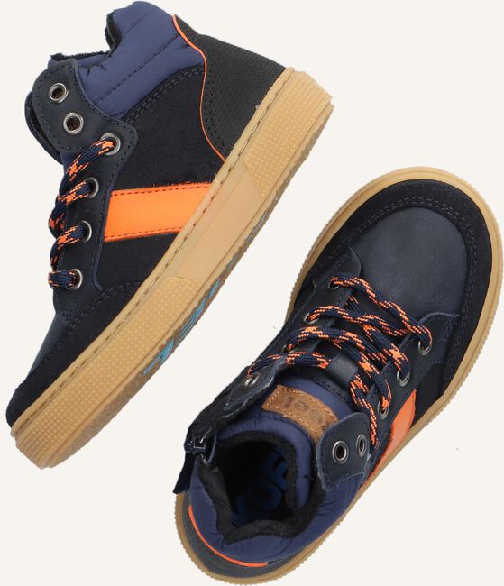 Blauwe KOEL4KIDS Hoge sneakers 03M012 Blauwe KOEL4KIDS Hoge sneakers 03M012 - large