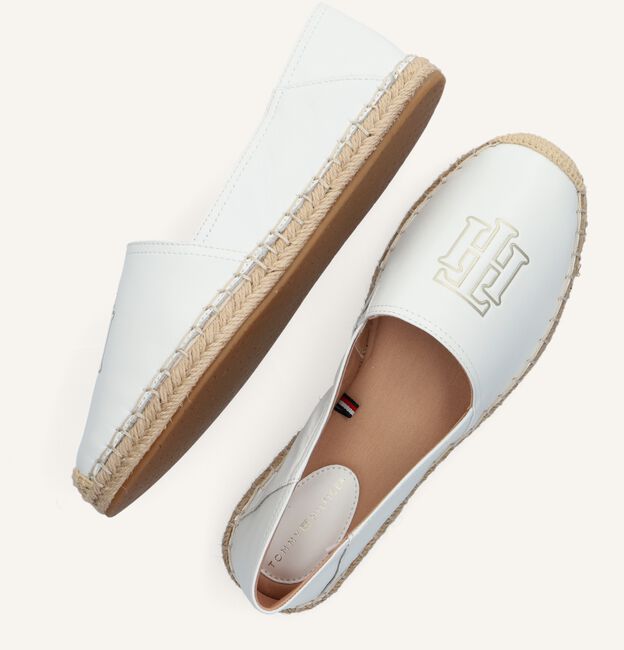 Witte TOMMY HILFIGER Espadrilles FEMININE LEATHER Witte TOMMY HILFIGER Espadrilles FEMININE LEATHER - large