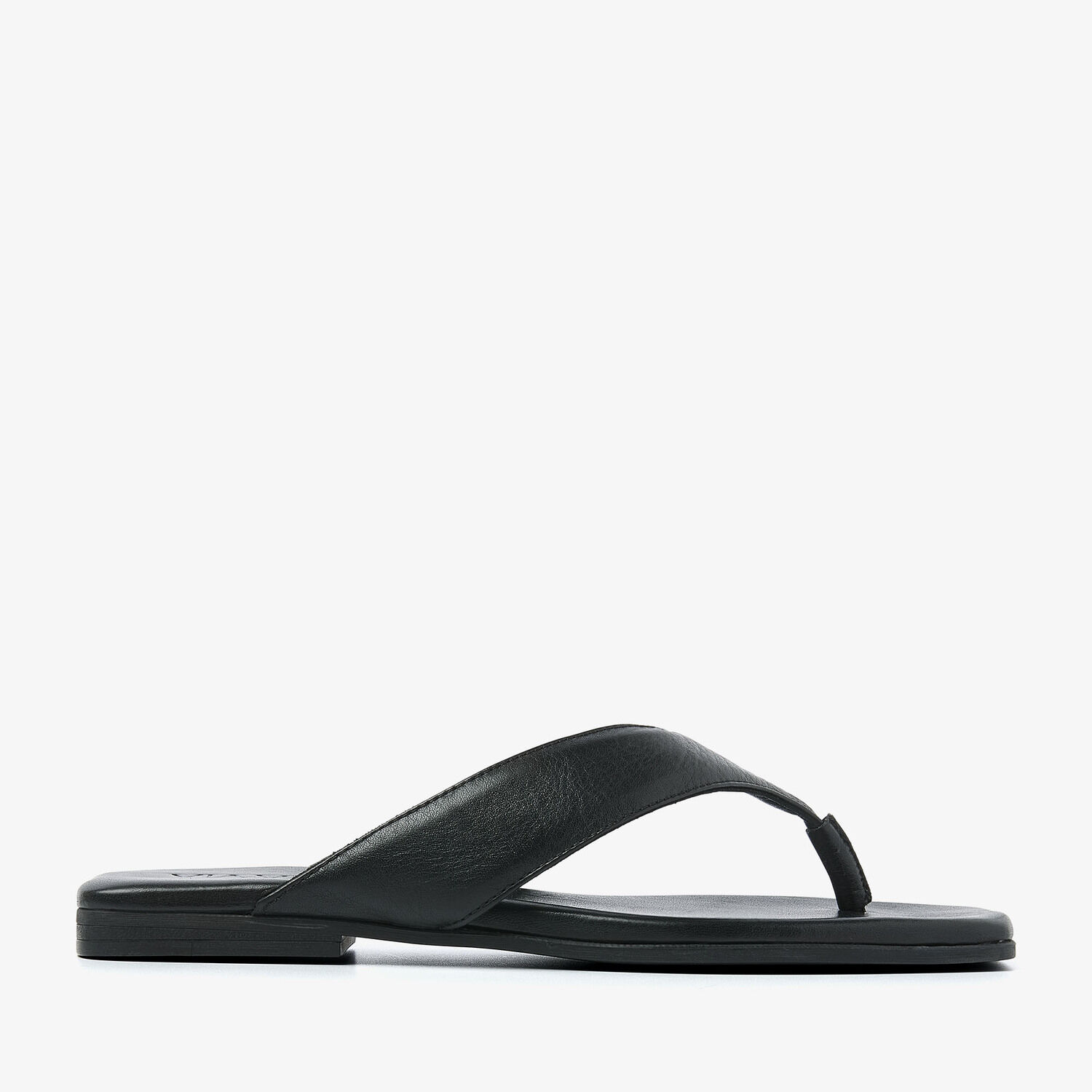 Zwarte VIA VAI Teenslippers KIKI BERRY - medium