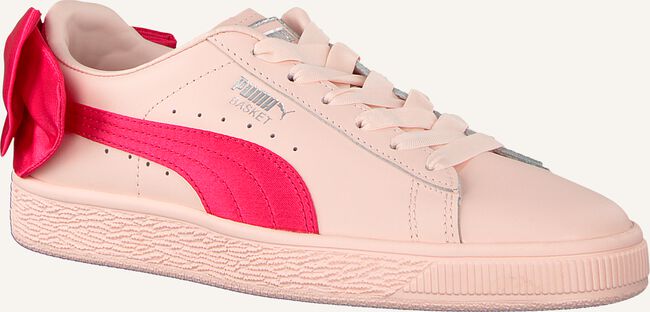 Roze PUMA Lage sneakers BASKET BOW JR Roze PUMA Lage sneakers BASKET BOW JR - large