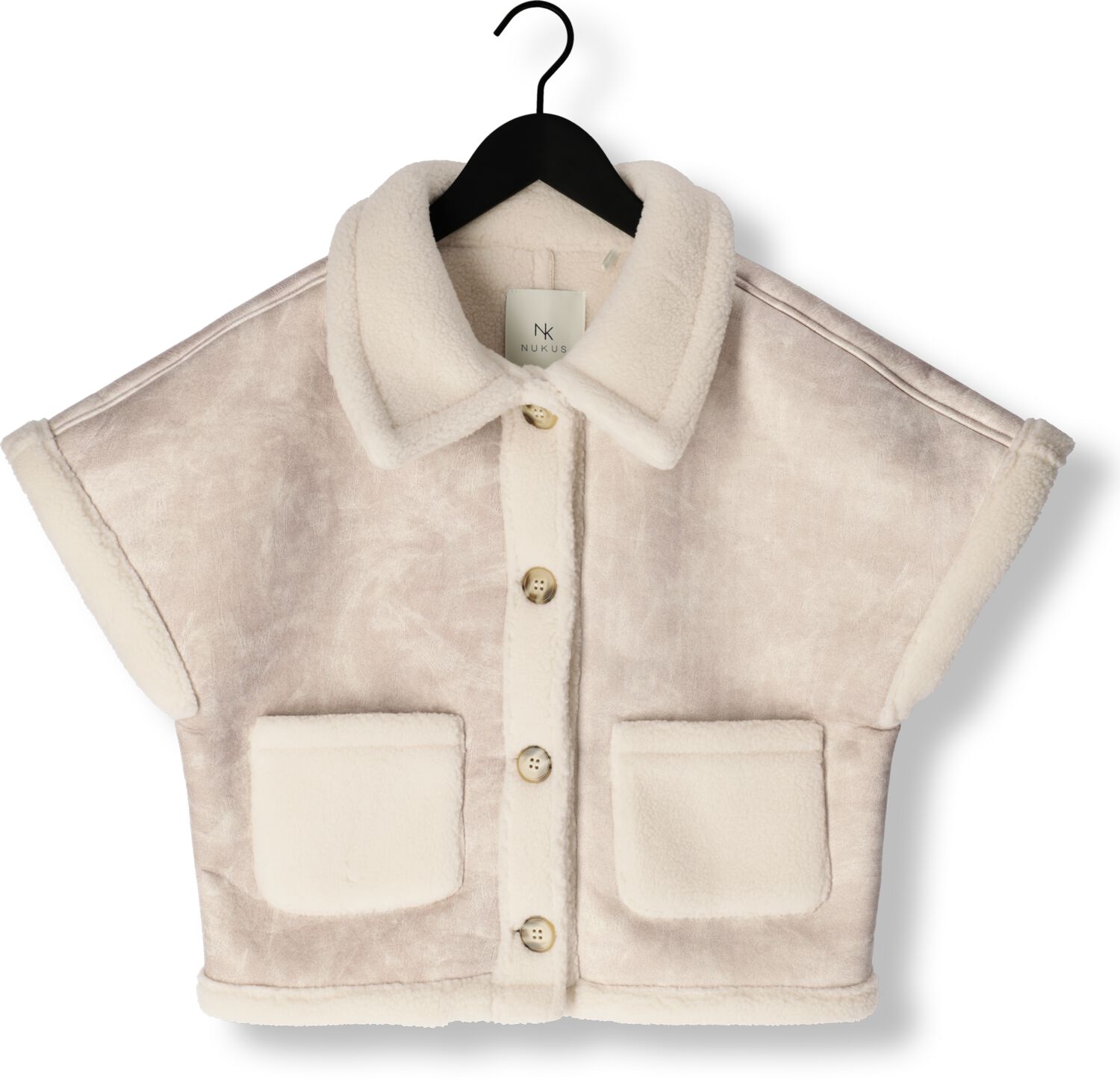 NUKUS Dames Blazers Athena Gilet Gebroken Wit