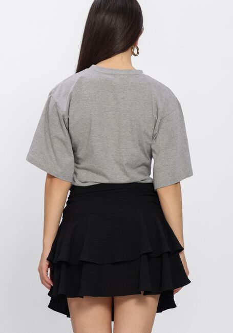 Grijze NEO NOIR T-shirt ASHA BOXY TEE - large
