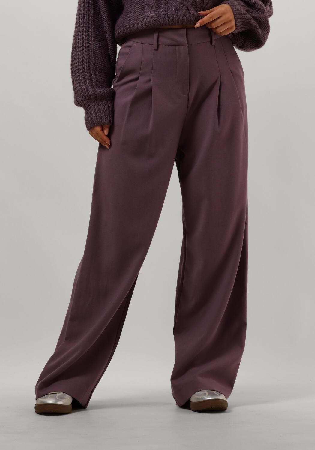 MSCH COPENHAGEN Dames Broeken Mschmirabelle Michelle Hw Pleat Pants Paars