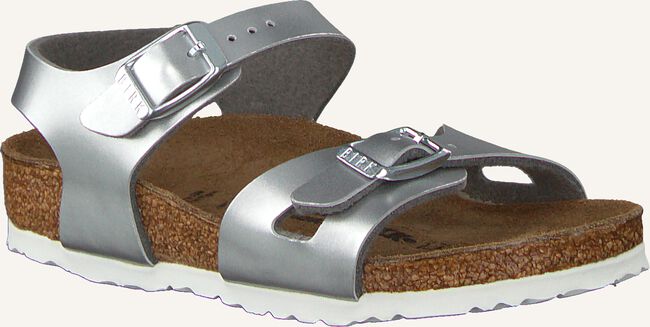 Zilveren BIRKENSTOCK Platte sandalen RIO KIDS Zilveren BIRKENSTOCK Platte sandalen RIO KIDS - large