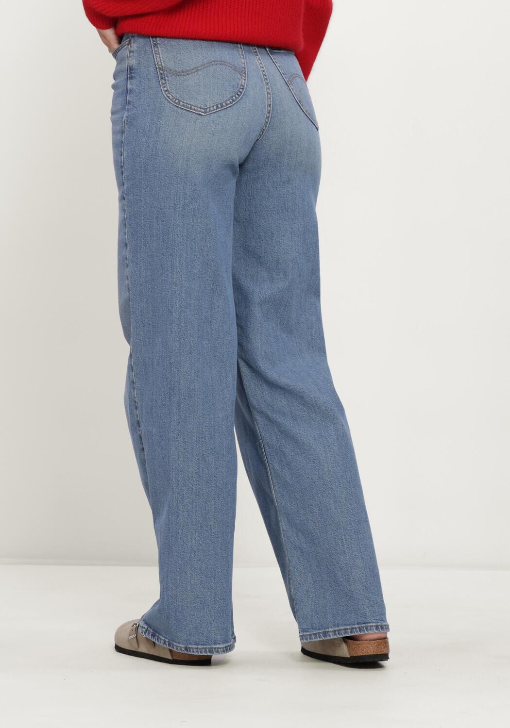 Lichtblauwe LEE Straight leg jeans STELLA - large