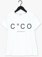 Witte CO'COUTURE T-shirt COCO SIGNATURE TEE