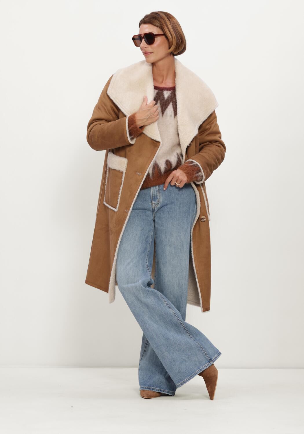 Camel BEAUMONT Mantel ELIF COAT - large