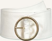 Witte DEPECHE Riem WIDE BELT - medium