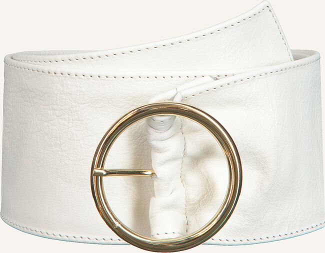 Witte DEPECHE Riem WIDE BELT Witte DEPECHE Riem WIDE BELT - large