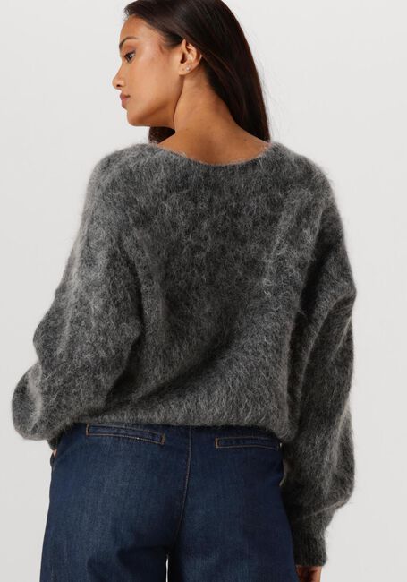 Grijze GESTUZ Vest GZDEBBIE CARDIGAN - large