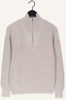 Zand MSCH COPENHAGEN Trui ELYCE JILLI ZIP PULLOVER Zand MSCH COPENHAGEN Trui ELYCE JILLI ZIP PULLOVER - medium