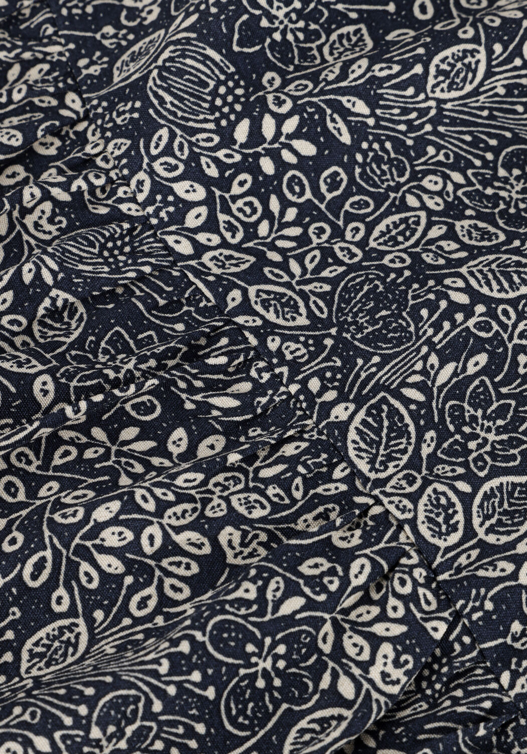 Zwarte BY-BAR Midi jurk NONO MEADOW DRESS - large