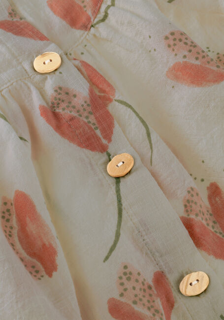 Ecru PLAY UP Top PRINTED WOVEN TUNIC - large